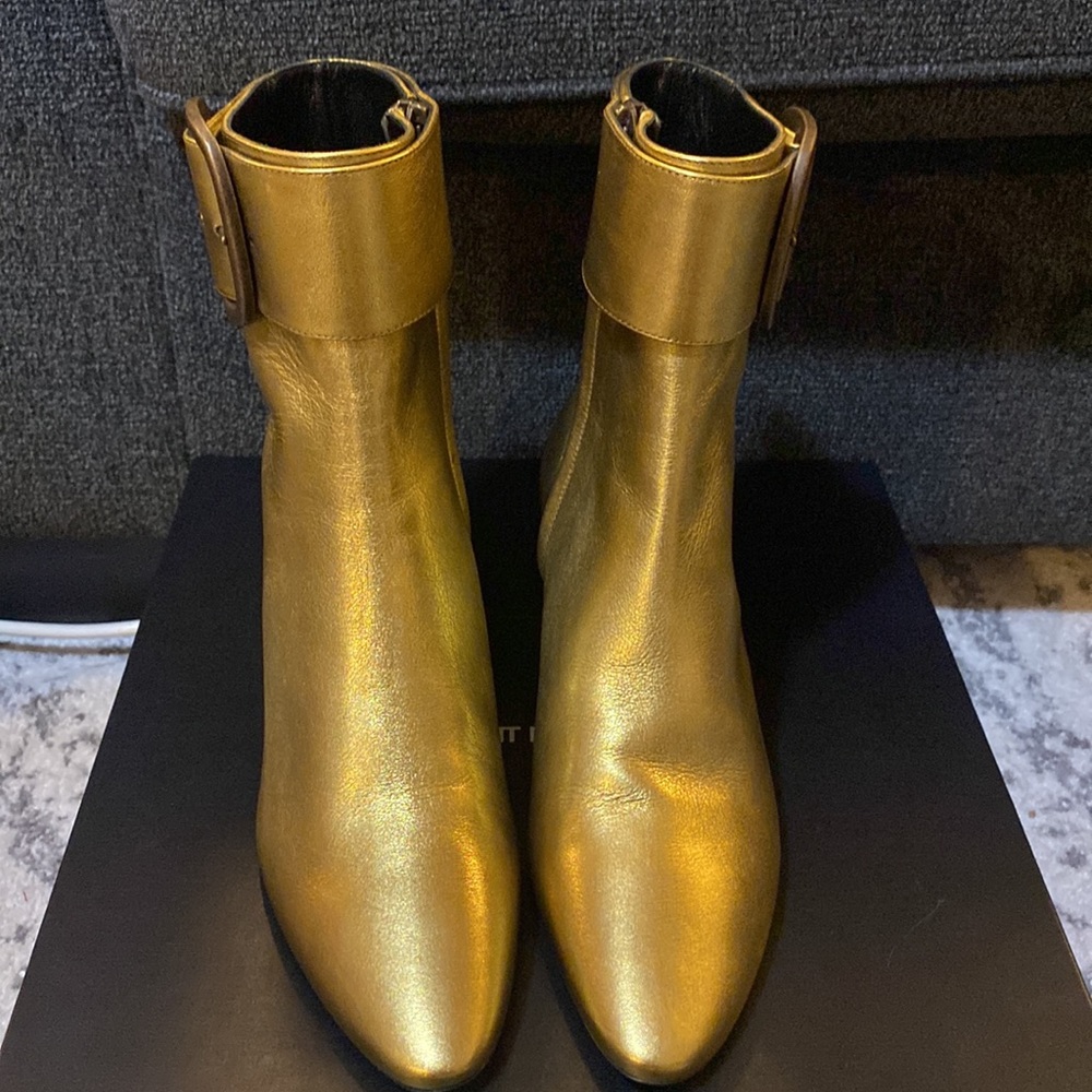 Saint Laurent Joplin 50 Buckle Boots size 36.5 - Picture 2 of 8